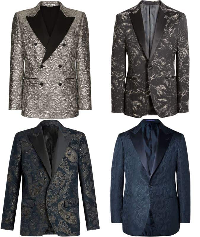 The best patterned dinner jackets for men
