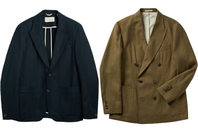 The Best Unstructured Blazers For Men