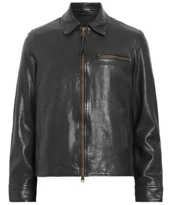 AllSaints Miller Leather Jacket