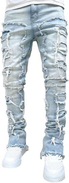 Giraropa Slim Fit Stacked Jeans
