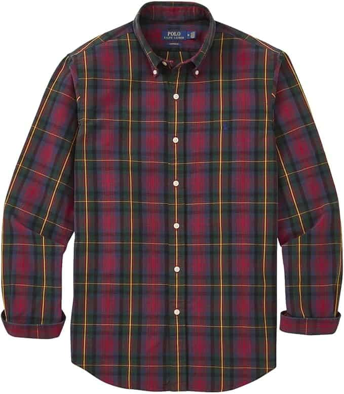 Polo Ralph Lauren Plaid Oxford Shirt: best plaid shirts for men