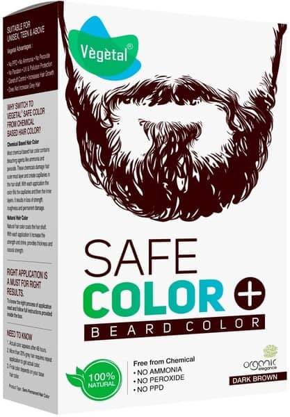 Vegetal Safe Color Dark Brown