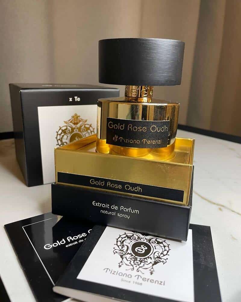 unboxing the Gold Rose Oudh Parfum by Tiziana Terenzi