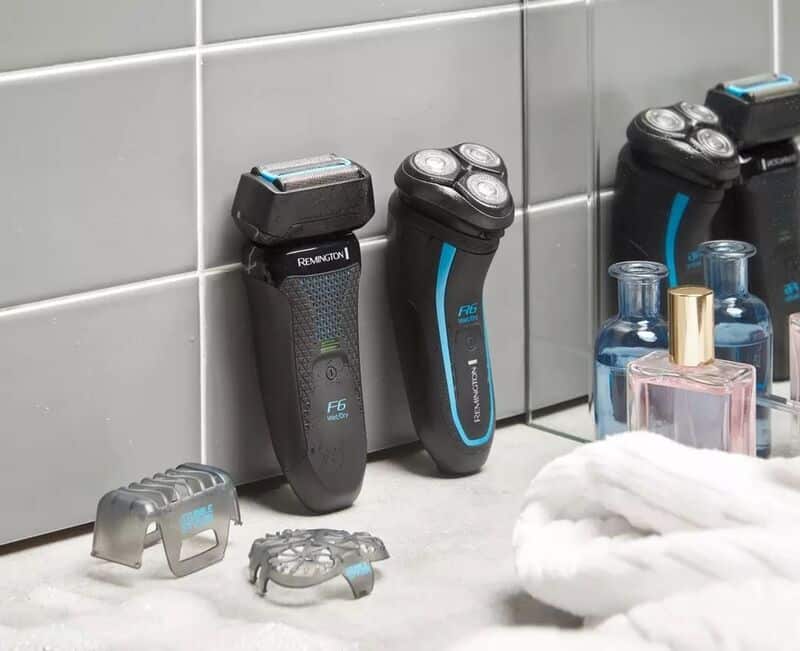 the Remington Aqua Style Series Foil and Rotary Shavers