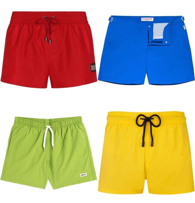 The best solid swim shorts for men