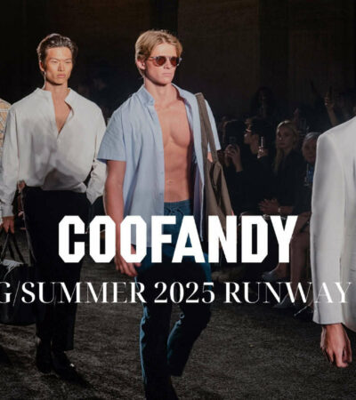 COOFANDY Heads to NYFW with Minimalist Masterpieces and Supermodel Guests
