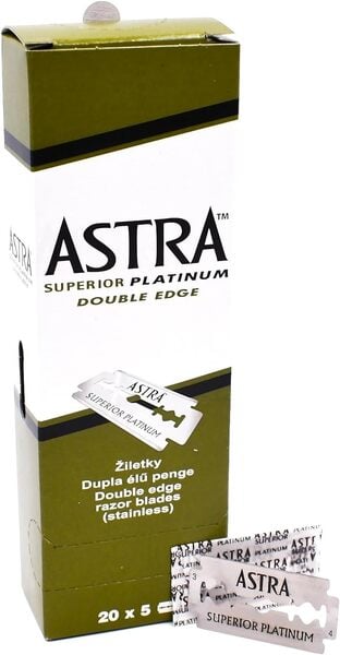 Astra Superior Platinum Double Edge Razor Blade