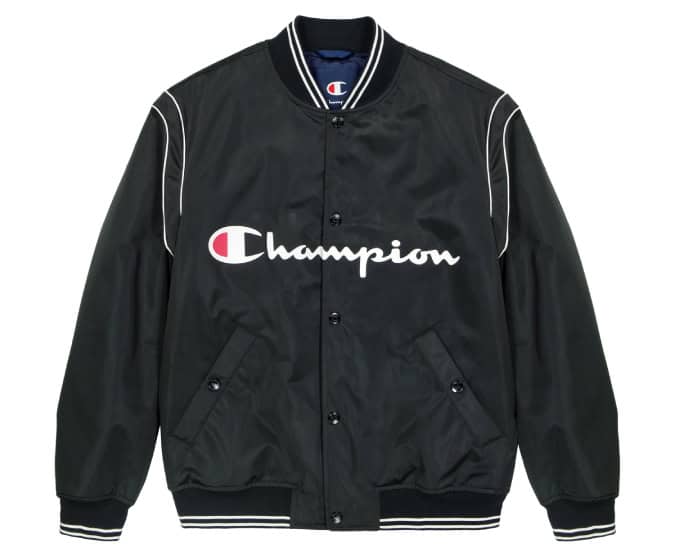 Champion Classic Satin Varsity Bomber
