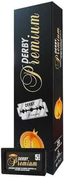 Derby Premium Double Edge Razors: best double-edge razor blades