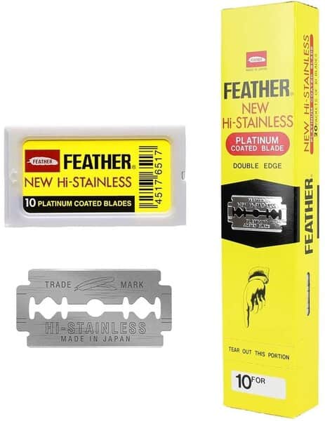 Feather Hi-Stainless Double Edge Blades