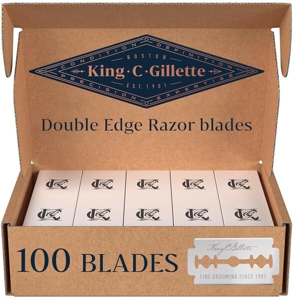 King C. Gillette Safety Razor Blades