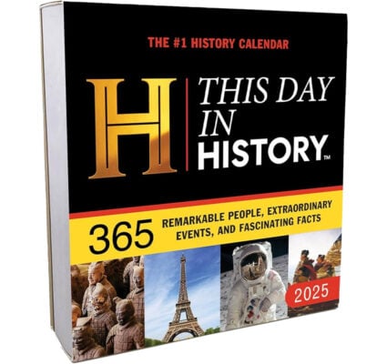 History Channel This Day in History Boxed Calendar