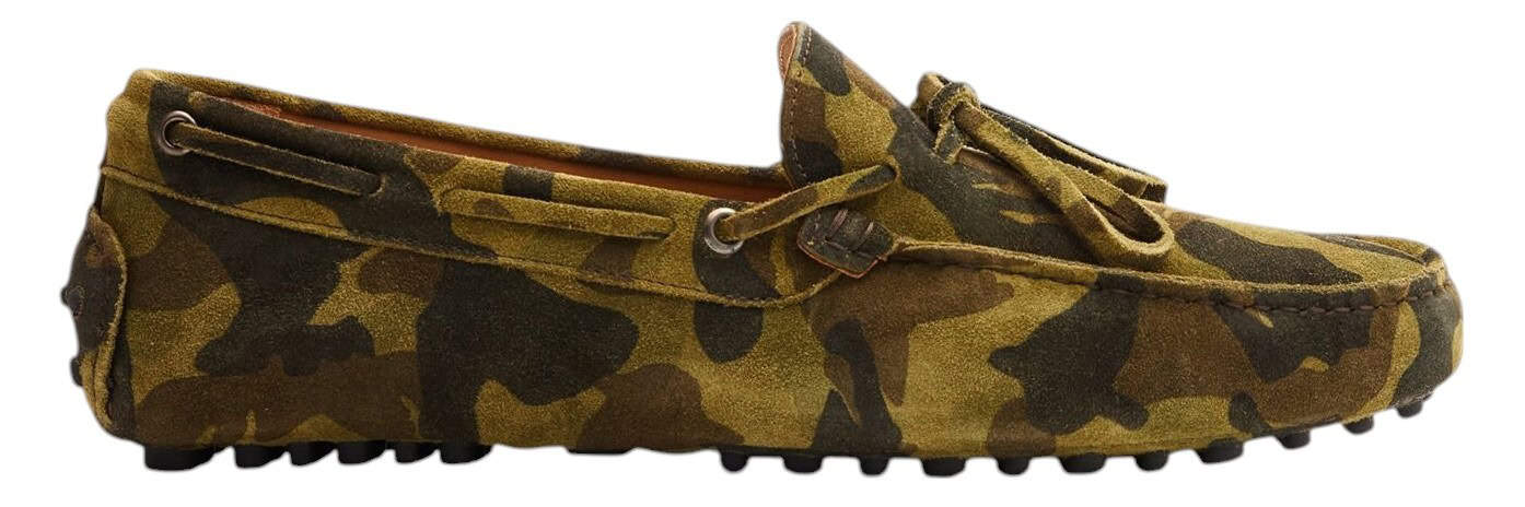 Scarosso James Camo Suede