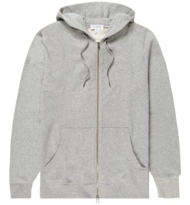Sunspel Loopback Zip Hoodie