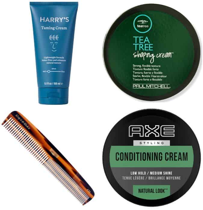 Hair products for a feather cut