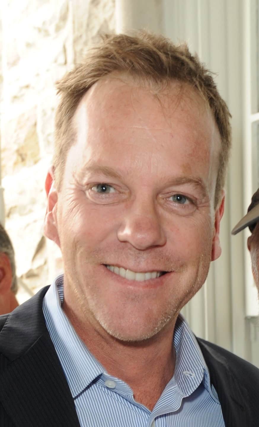 Actor Kiefer Sutherland