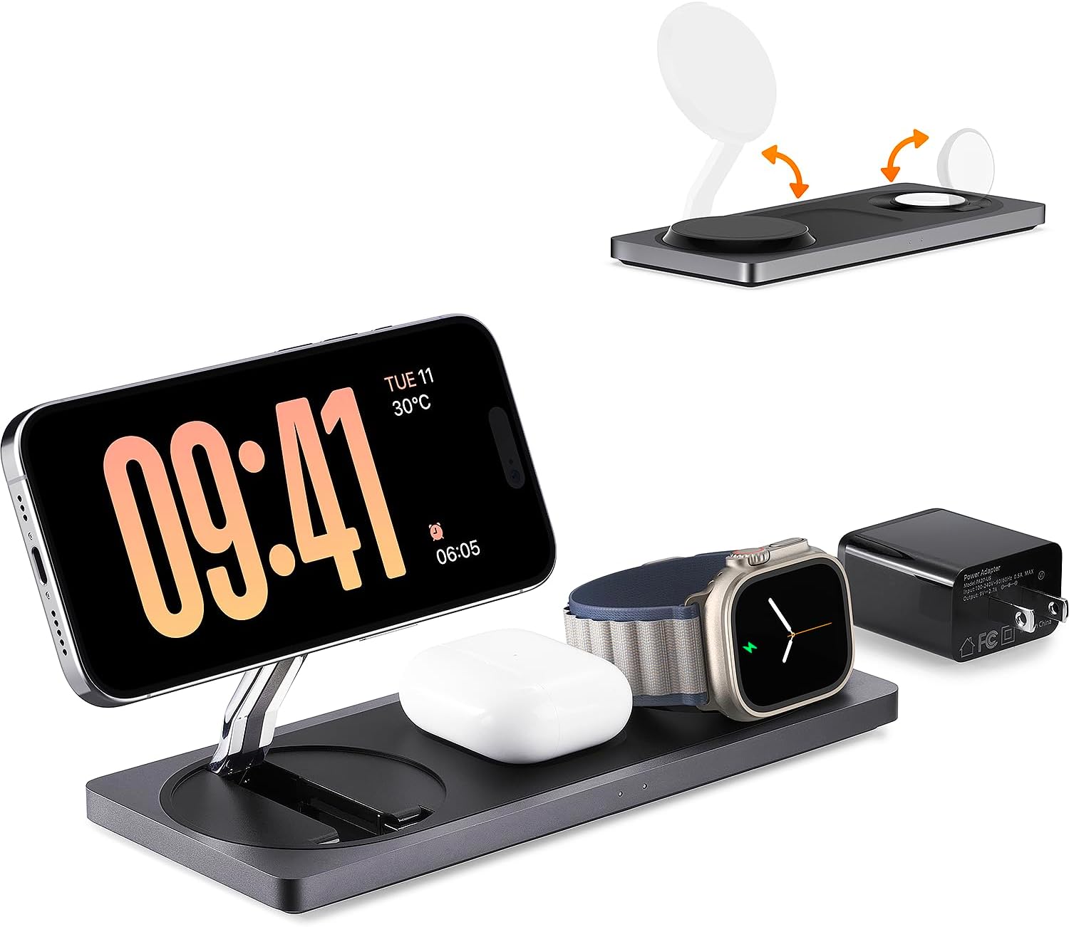 3-in-1 Charging Tray