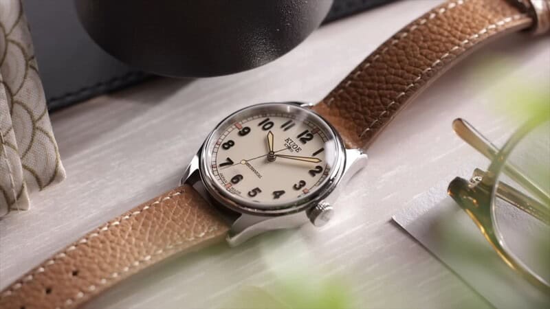 the Kuoe Old Smith Field Watch
