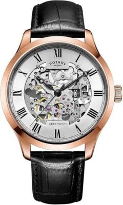 Rotary Skeleton Automatic Watch