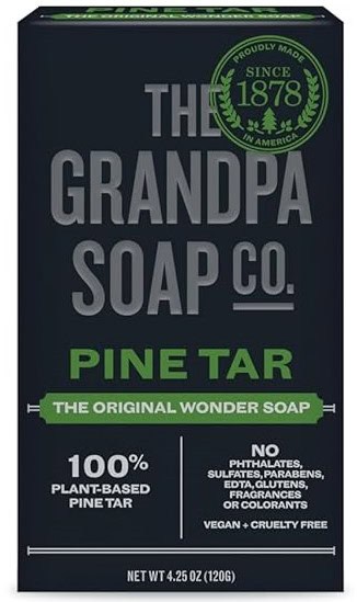 The Grandpa Soap Company Pine Tar Soap for Men