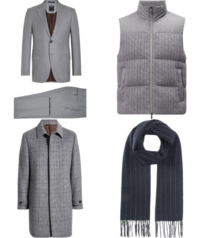 Suit + Gilet + Overcoat Products