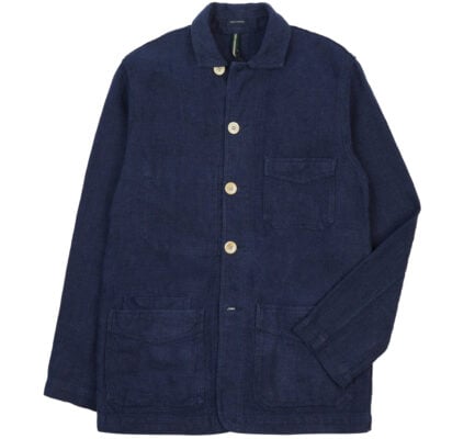 Drake's Linen Five-Pocket Chore Jacket