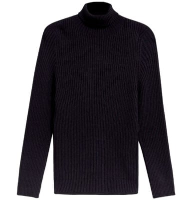 A Day's March James Merino Roll Neck Sweater