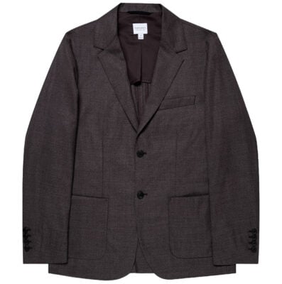 Sunspel Lightweight Travel Wool Blazer