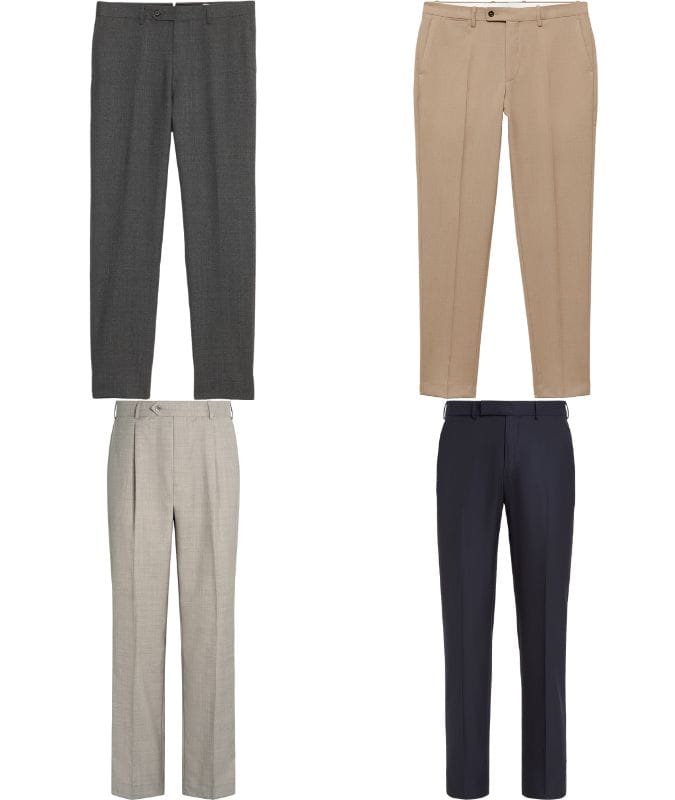 The best men's wool trousers