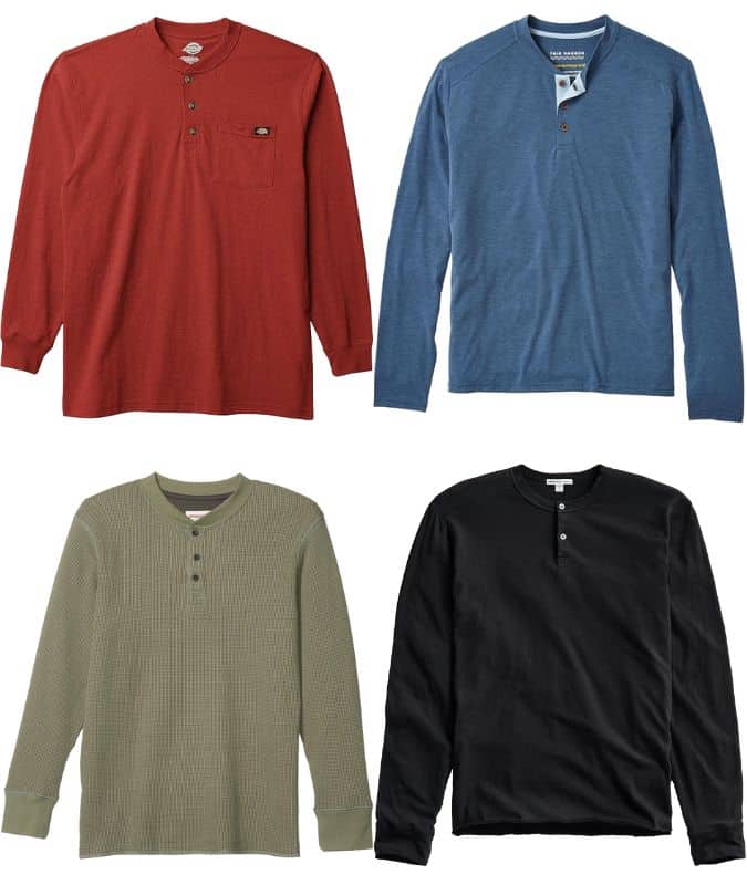 The best men's Henley top