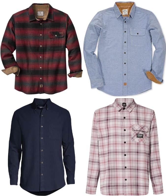 The best men's flannel shirts