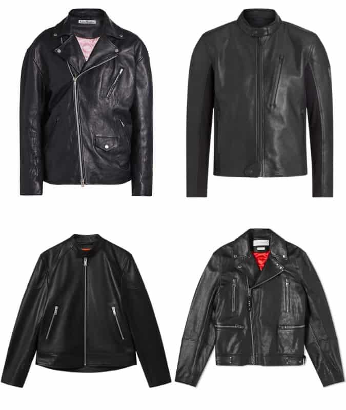 The coolest leather biker jackets for men