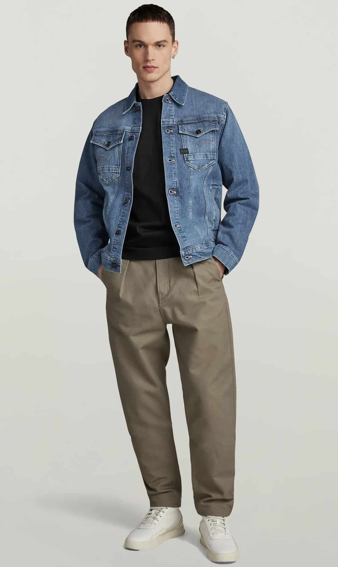 G-Star Raw Men's Arc 3D Trucker Denim Jacket