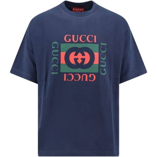 Gucci Printed Cotton Jersey T-shirt