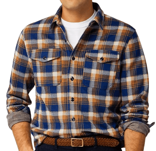 J.Crew Seaboard Soft-Knit Plaid Shirt