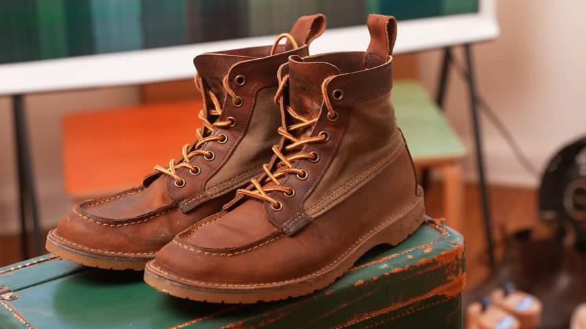 Red Wing Canvas Moc 3335
