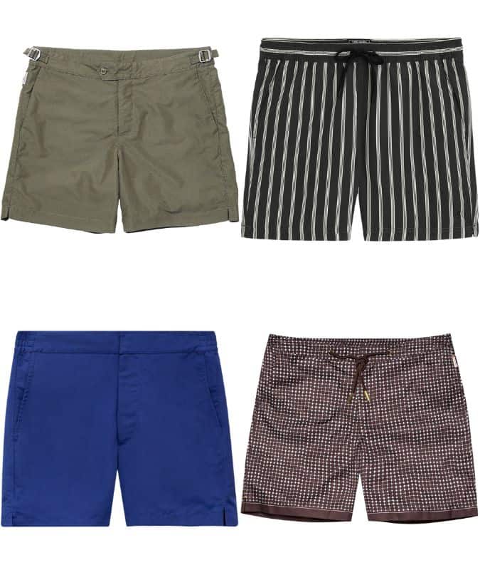 best tailored swim shorts for men