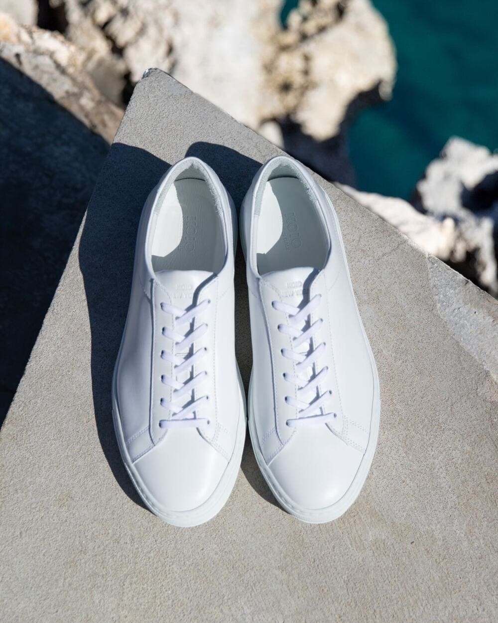 The Koio Capri in Triple White