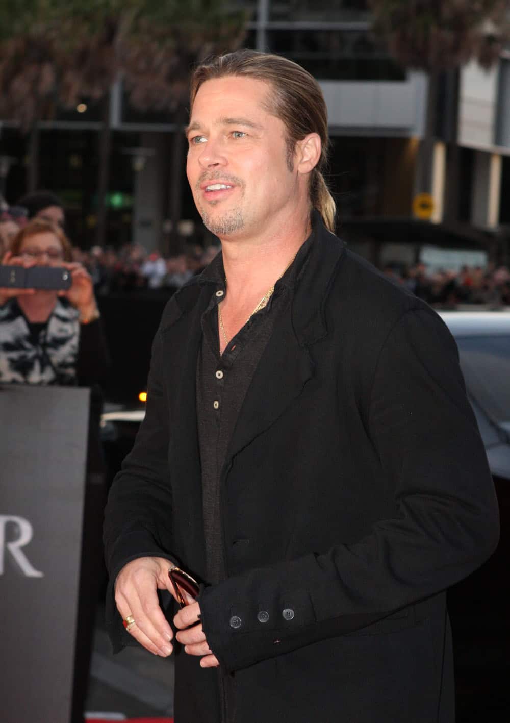 Brad Pitt on Sydney's red carpet for World War Z premiere