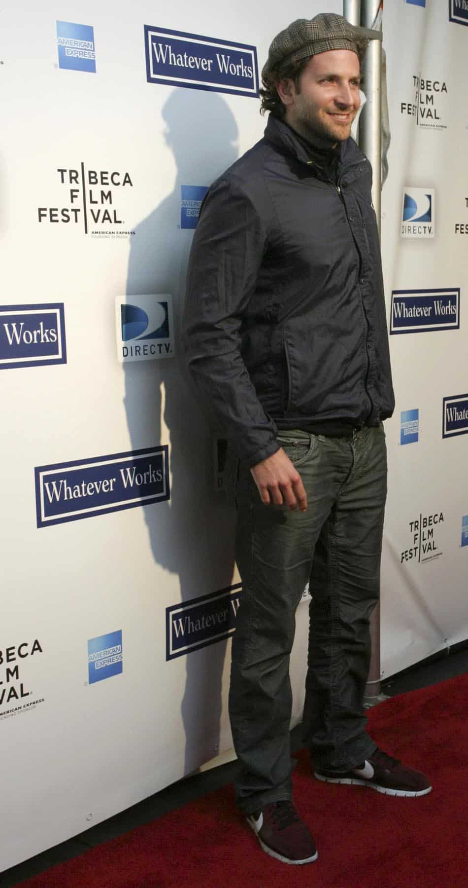 Bradley Cooper at the Whatever Works Premiere Tribeca Film Festival 2009