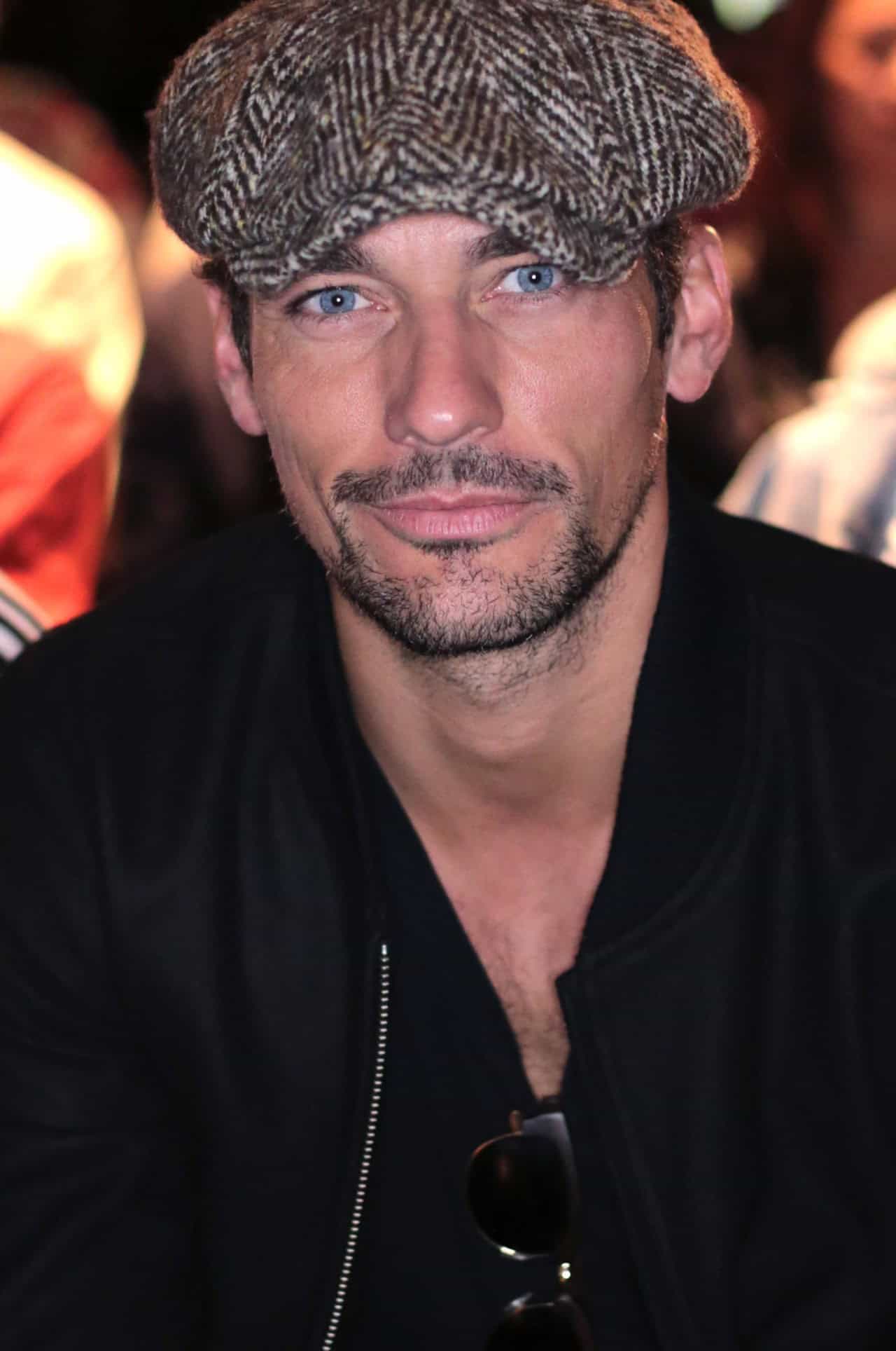 David Gandy attending LFWMSS18 in London 2017