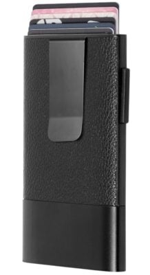 Fidelo Eclipse Solo Wallet With Money Clip