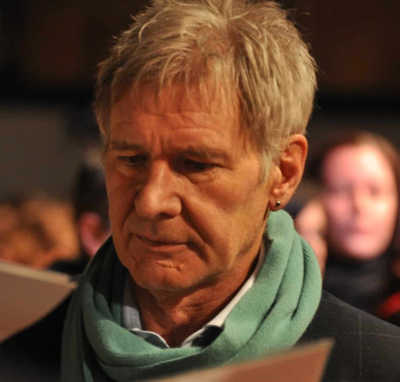 Harrison Ford at premiere of film Morning Glory