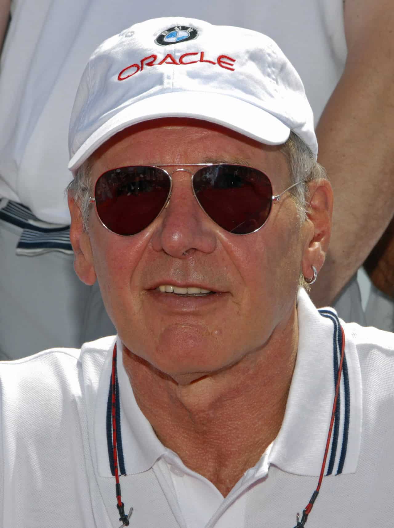 Harrison Ford at a 2009 US America's Cup team public ceremony