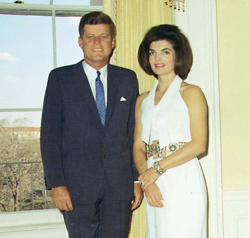 Kennedy's in the Yellow Oval Room 1963