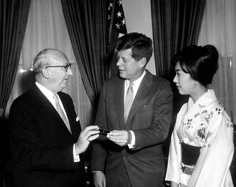 JFK Meets with Representatives of Variety Clubs International