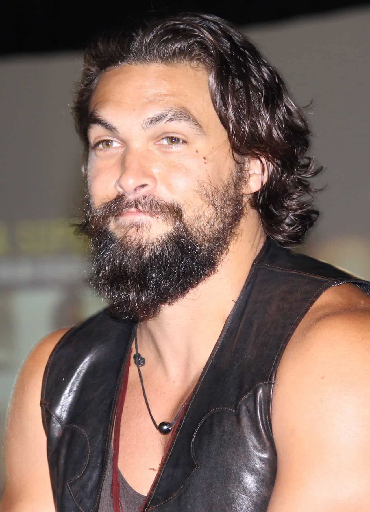 Jason Momoa at the Florida Supercon in 2014
