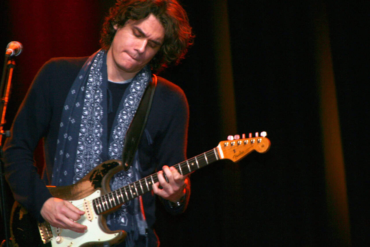 John Mayer whose Continuum album is up for five Grammys