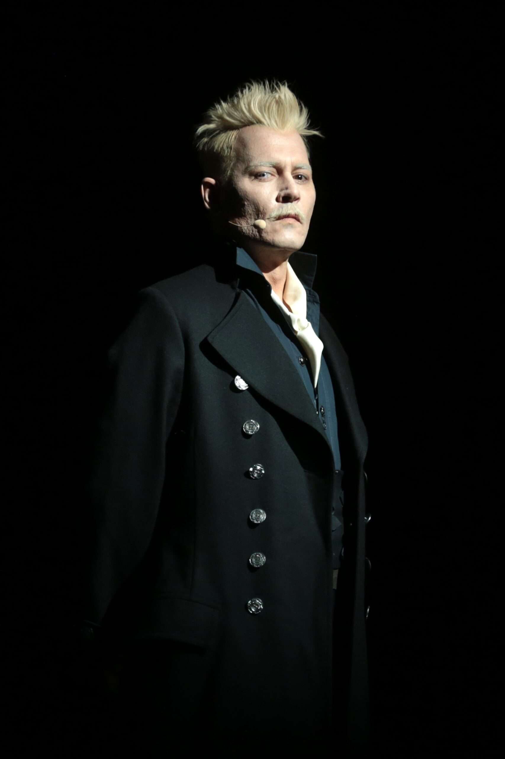 Johnny Depp at the 2018 San Diego Comic Con International for Fantastic Beasts The Crimes of Grindelwald