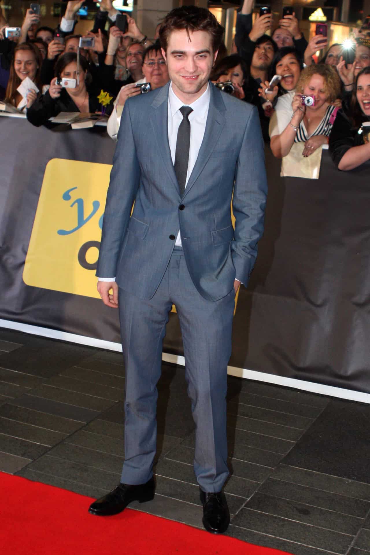 Robert Pattinson at the premiere of WATER FOR ELEPHANTS